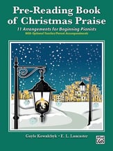 Pre Reading Book of Christmas Praise piano sheet music cover